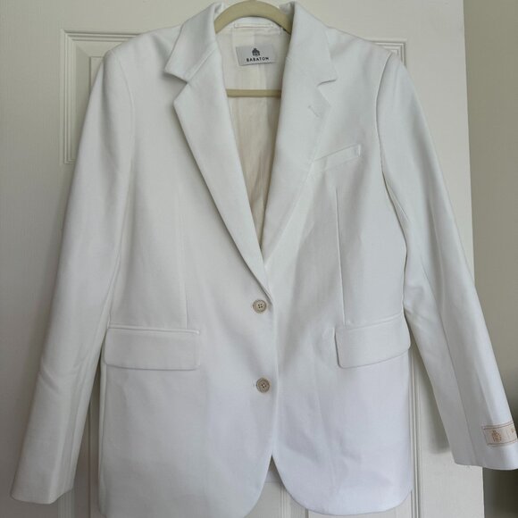 Babaton White Oversized Blazer - Picture 3 of 7